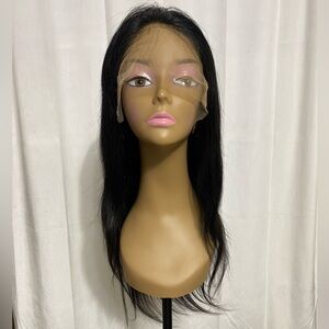 26 Inch 13x4 HD Lace Front Human Hair Wig Glueless Pre-Plucked Brazilian Black